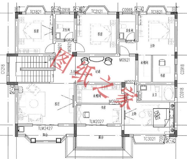 6款二層農村別墅設計圖，外觀明亮、簡單耐看，非常適合農村自建房！