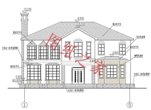 6款二層農村別墅設計圖，外觀明亮、簡單耐看，非常適合農村自建房！