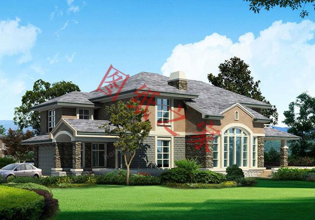 5款二層新農(nóng)村別墅設(shè)計(jì)圖，外觀簡(jiǎn)約時(shí)尚，造價(jià)也不高