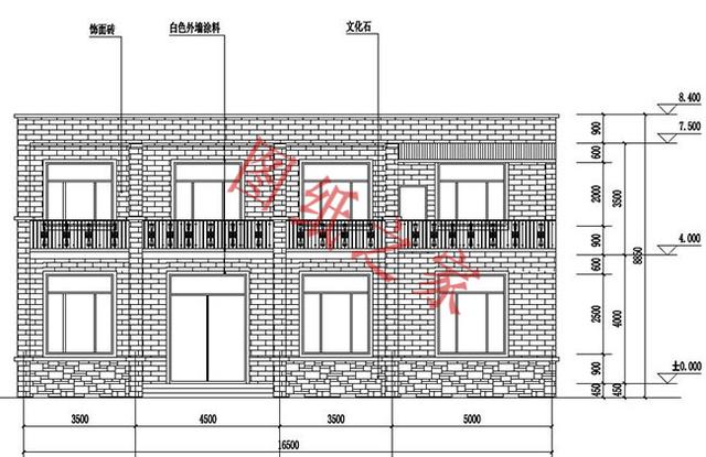 5款二層新農(nóng)村別墅設(shè)計(jì)圖，外觀簡(jiǎn)約時(shí)尚，造價(jià)也不高