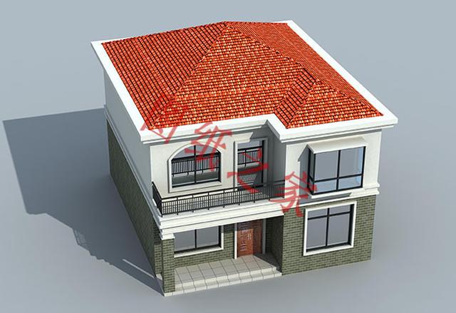 5款二層新農(nóng)村別墅設(shè)計(jì)圖，外觀簡(jiǎn)約時(shí)尚，造價(jià)也不高