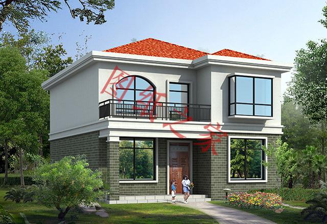 5款二層新農(nóng)村別墅設(shè)計(jì)圖，外觀簡(jiǎn)約時(shí)尚，造價(jià)也不高