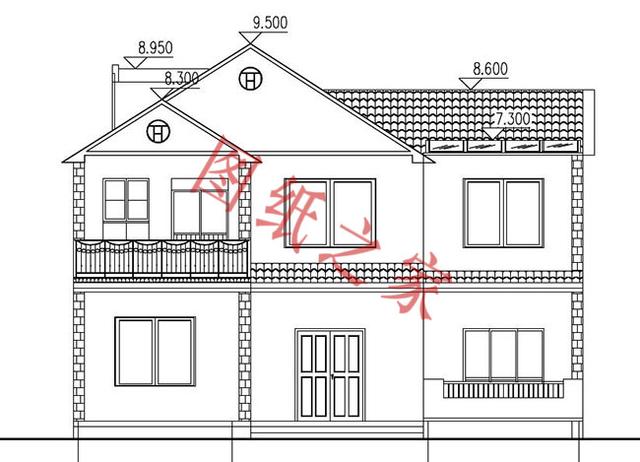 5款二層新農(nóng)村別墅設(shè)計(jì)圖，外觀簡(jiǎn)約時(shí)尚，造價(jià)也不高