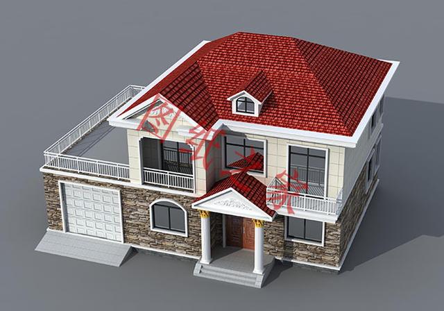 5款二層新農(nóng)村別墅設(shè)計(jì)圖，外觀簡(jiǎn)約時(shí)尚，造價(jià)也不高