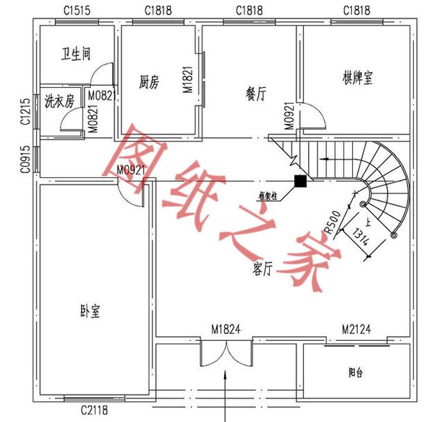 5款二層新農(nóng)村別墅設(shè)計(jì)圖，外觀簡(jiǎn)約時(shí)尚，造價(jià)也不高