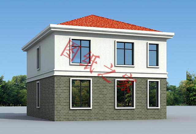 5款二層新農(nóng)村別墅設(shè)計(jì)圖，外觀簡(jiǎn)約時(shí)尚，造價(jià)也不高