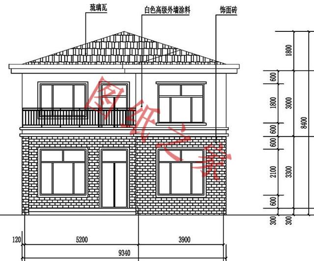 5款二層新農(nóng)村別墅設(shè)計(jì)圖，外觀簡(jiǎn)約時(shí)尚，造價(jià)也不高
