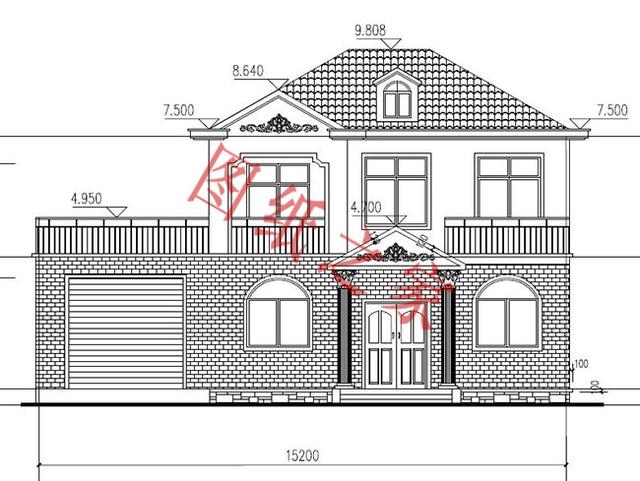 5款二層新農(nóng)村別墅設(shè)計(jì)圖，外觀簡(jiǎn)約時(shí)尚，造價(jià)也不高