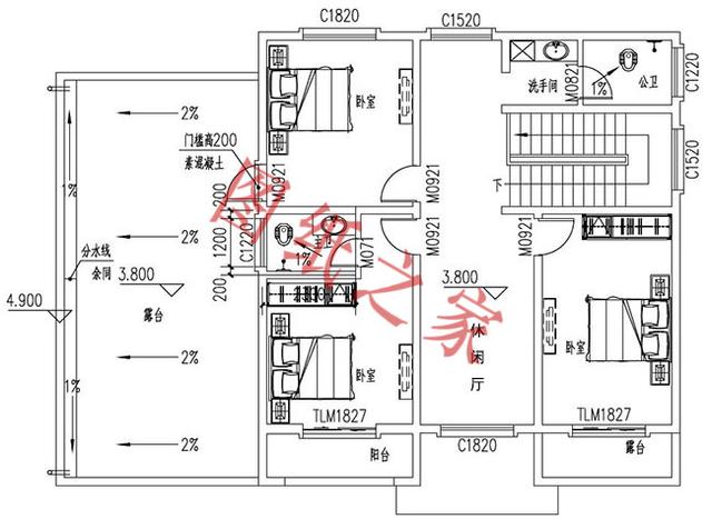 5款二層新農(nóng)村別墅設(shè)計(jì)圖，外觀簡(jiǎn)約時(shí)尚，造價(jià)也不高