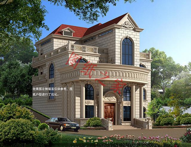 豪華大氣四層農(nóng)村自建房，一點(diǎn)也不必城里別墅差！