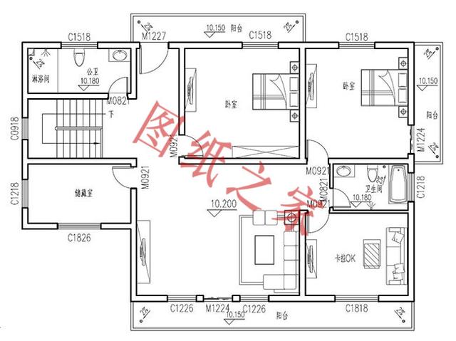 豪華大氣四層農(nóng)村自建房，一點(diǎn)也不必城里別墅差！