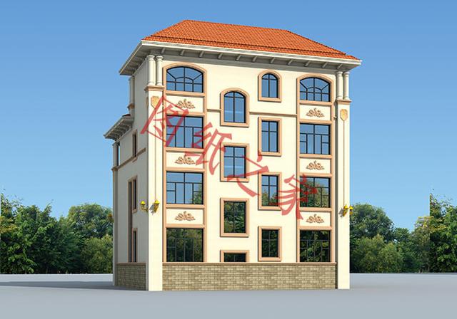 豪華大氣四層農(nóng)村自建房，一點(diǎn)也不必城里別墅差！