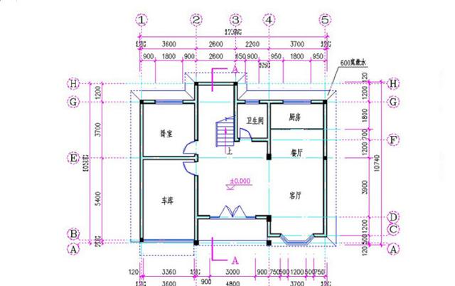 12×11米帶車(chē)庫(kù)三層別墅設(shè)計(jì)圖，簡(jiǎn)單大氣，35萬(wàn)以?xún)?nèi)