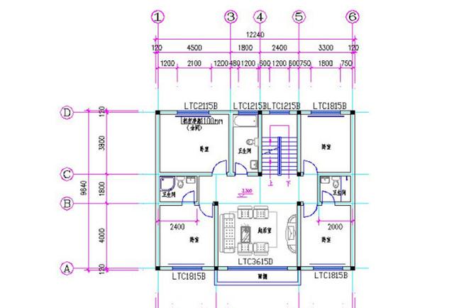 12×10米簡(jiǎn)歐三層別墅設(shè)計(jì)圖，簡(jiǎn)單易建，滿足農(nóng)村大家庭住房需求。