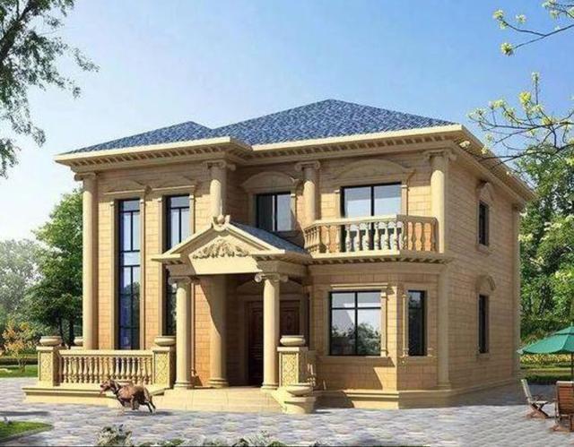 兩款占地120平二層農(nóng)村自建房，四室三廳，真的堪比百萬別墅。