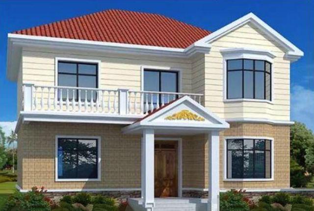 兩款占地120平二層農(nóng)村自建房，四室三廳，真的堪比百萬別墅。