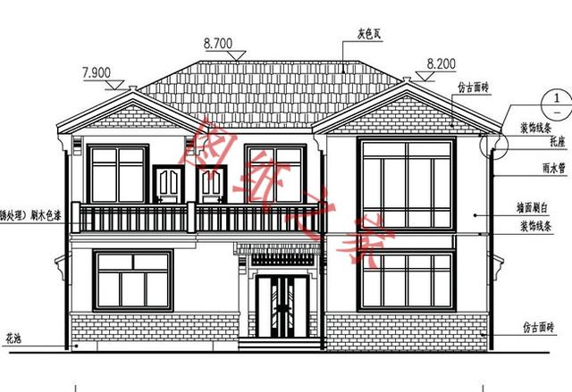 6款二層別墅設計圖，精致漂亮，經濟劃算，告別搖號買房
