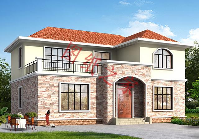 6款二層別墅設計圖，精致漂亮，經濟劃算，告別搖號買房