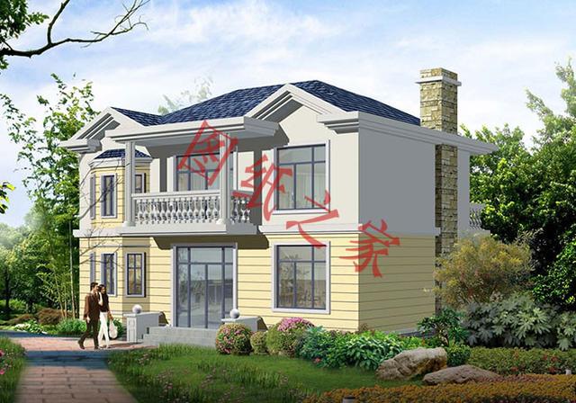 6款二層別墅設計圖，精致漂亮，經濟劃算，告別搖號買房