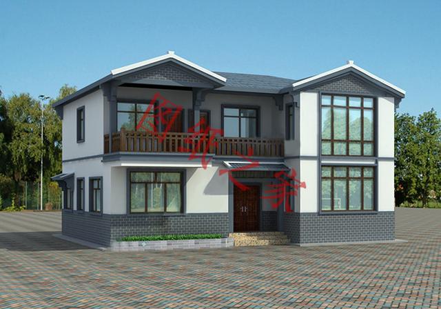 6款二層別墅設計圖，精致漂亮，經濟劃算，告別搖號買房