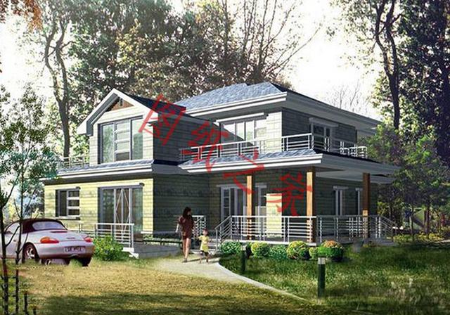 6款二層別墅設計圖，精致漂亮，經濟劃算，告別搖號買房