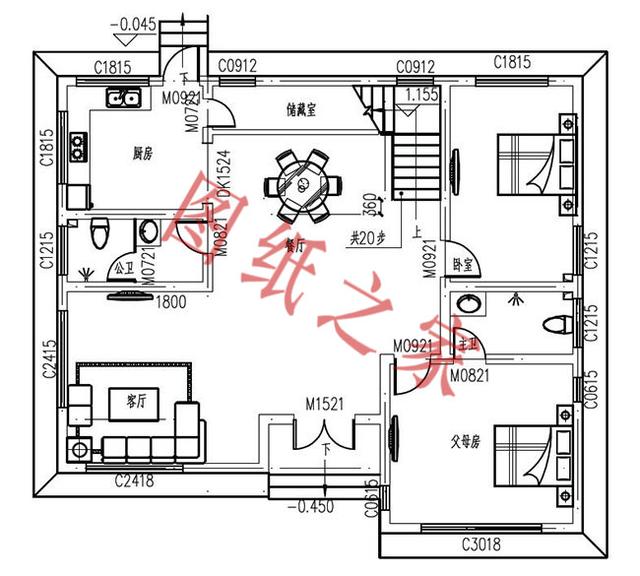 6款二層別墅設計圖，精致漂亮，經濟劃算，告別搖號買房