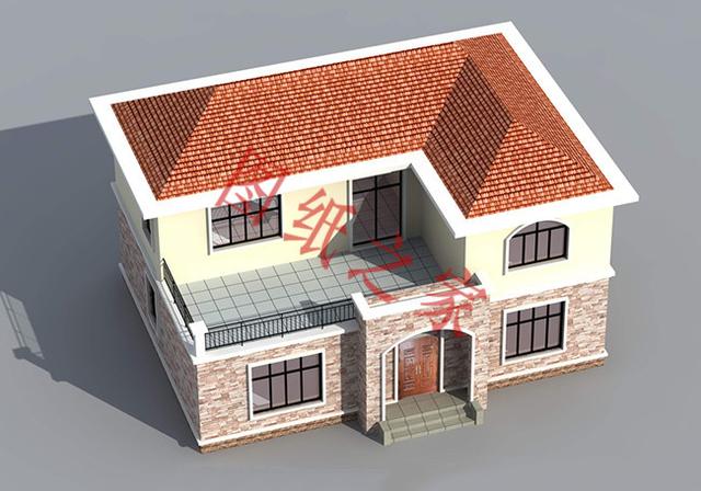 6款二層別墅設計圖，精致漂亮，經濟劃算，告別搖號買房