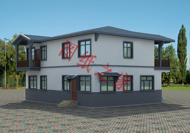 6款二層別墅設計圖，精致漂亮，經濟劃算，告別搖號買房