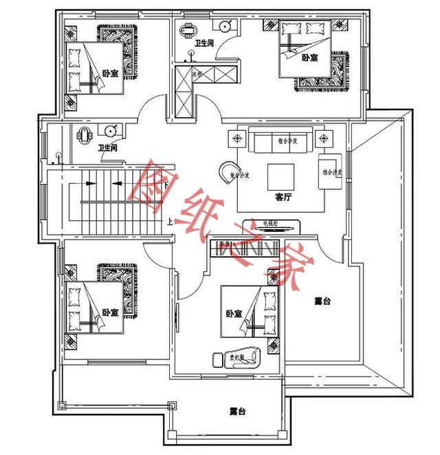 三層農(nóng)村別墅設(shè)計(jì)圖，簡(jiǎn)單大氣，有沒(méi)有讓你心動(dòng)的一款？