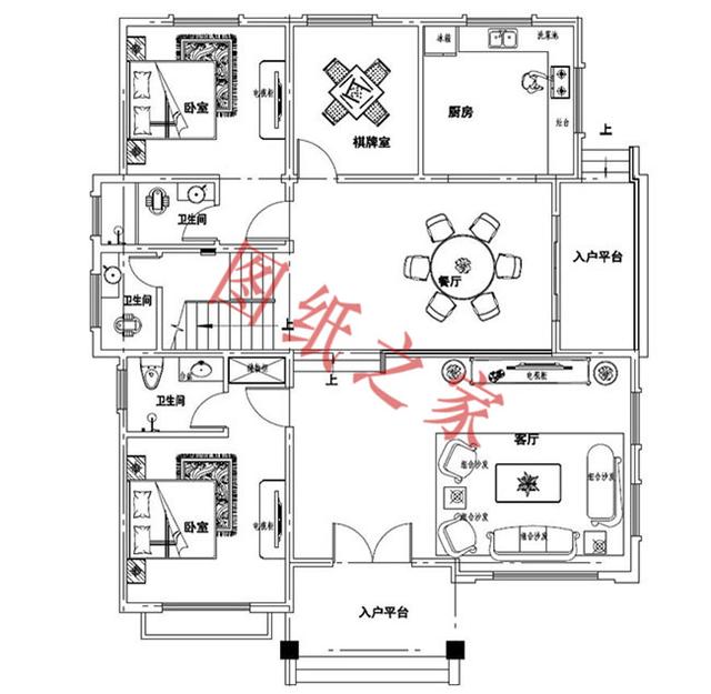 三層農(nóng)村別墅設(shè)計(jì)圖，簡(jiǎn)單大氣，有沒(méi)有讓你心動(dòng)的一款？