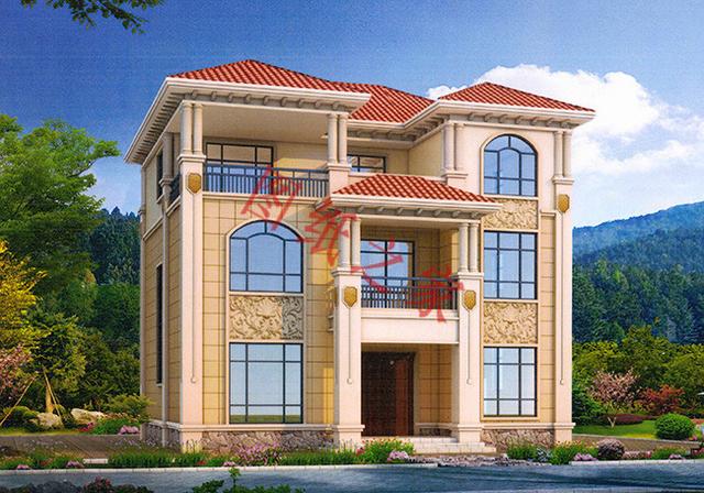 三層農(nóng)村別墅設(shè)計(jì)圖，簡(jiǎn)單大氣，有沒(méi)有讓你心動(dòng)的一款？