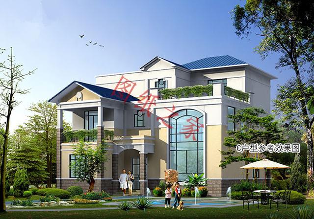 三層農(nóng)村別墅設(shè)計(jì)圖，簡(jiǎn)單大氣，有沒(méi)有讓你心動(dòng)的一款？