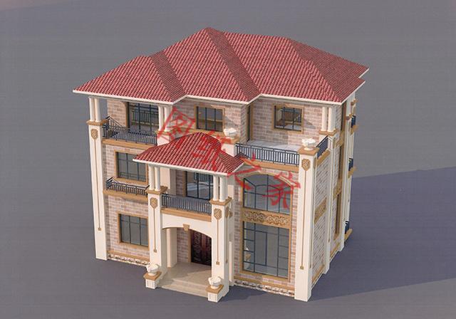 三層農(nóng)村別墅設(shè)計(jì)圖，簡(jiǎn)單大氣，有沒(méi)有讓你心動(dòng)的一款？