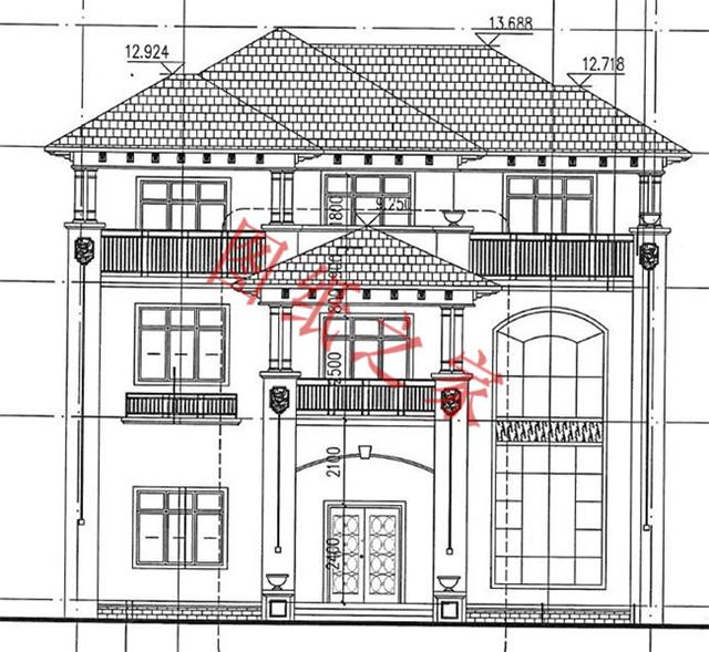 三層農(nóng)村別墅設(shè)計(jì)圖，簡(jiǎn)單大氣，有沒(méi)有讓你心動(dòng)的一款？