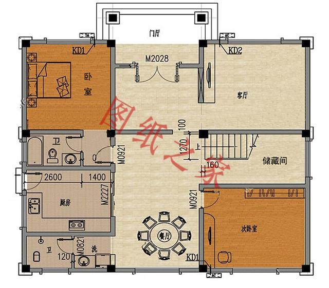 三層農(nóng)村別墅設(shè)計(jì)圖，簡(jiǎn)單大氣，有沒(méi)有讓你心動(dòng)的一款？
