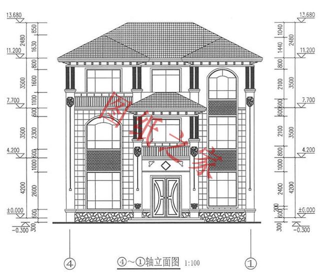三層農(nóng)村別墅設(shè)計(jì)圖，簡(jiǎn)單大氣，有沒(méi)有讓你心動(dòng)的一款？