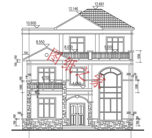 三層農(nóng)村別墅設(shè)計(jì)圖，簡(jiǎn)單大氣，有沒(méi)有讓你心動(dòng)的一款？