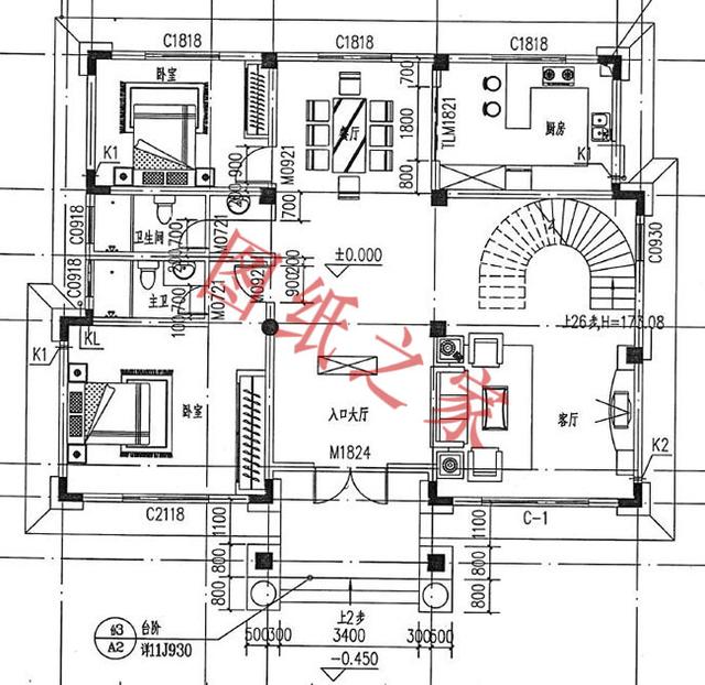 三層農(nóng)村別墅設(shè)計(jì)圖，簡(jiǎn)單大氣，有沒(méi)有讓你心動(dòng)的一款？