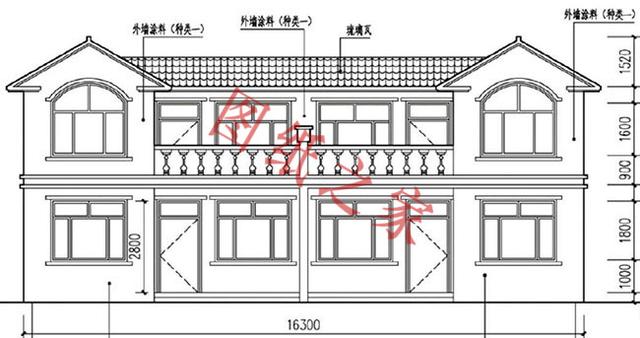 5款兄弟雙拼別墅設(shè)計圖，美觀大氣，而且造價還不高。