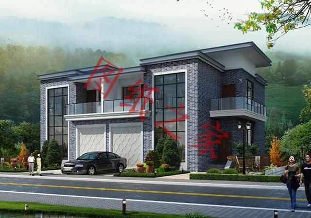 5款兄弟雙拼別墅設(shè)計圖，美觀大氣，而且造價還不高。