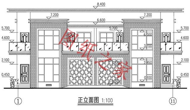 5款兄弟雙拼別墅設(shè)計圖，美觀大氣，而且造價還不高。