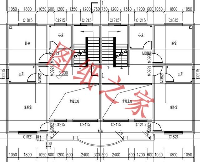 5款兄弟雙拼別墅設(shè)計圖，美觀大氣，而且造價還不高。