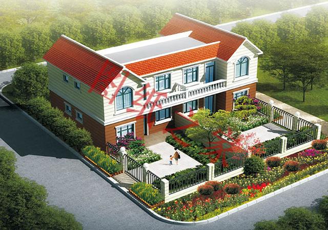 5款兄弟雙拼別墅設(shè)計圖，美觀大氣，而且造價還不高。