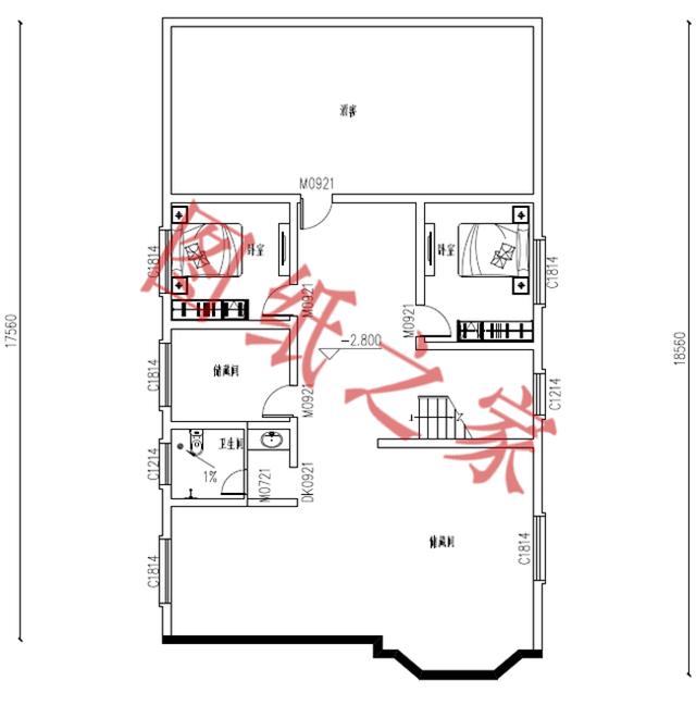 6款二層農(nóng)村別墅設(shè)計圖，精美大方，包你滿意！