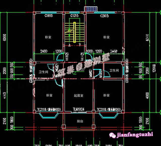 占地100平米的四層別墅設(shè)計(jì)圖，帶地下室，舒服，大氣、寬敞