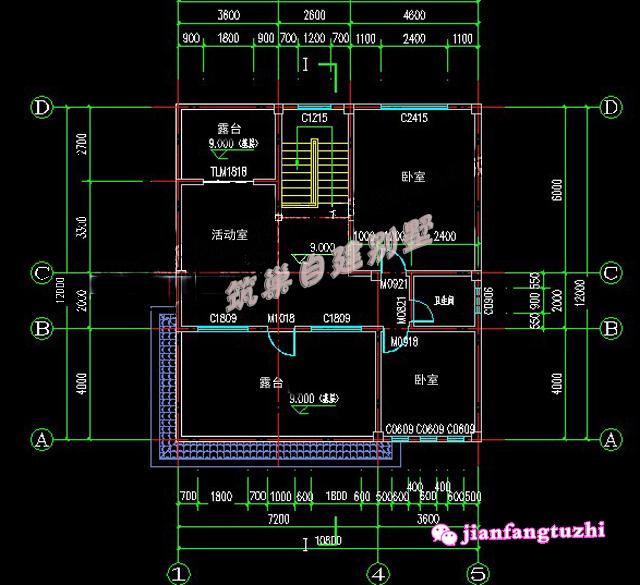 占地100平米的四層別墅設(shè)計(jì)圖，帶地下室，舒服，大氣、寬敞