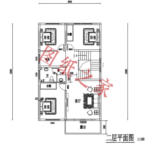 三層小別墅設計圖，外觀大氣、布局無可挑剔，經濟實惠又實用，你心動了嗎？