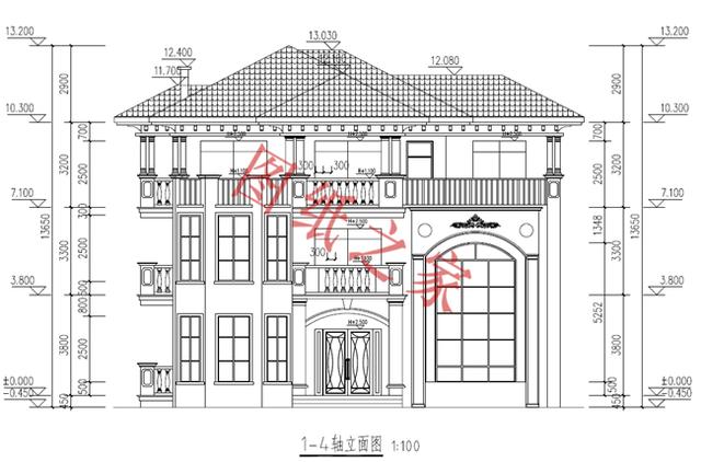 三層小別墅設計圖，外觀大氣、布局無可挑剔，經濟實惠又實用，你心動了嗎？