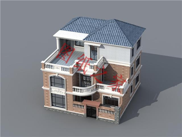 三層小別墅設計圖，外觀大氣、布局無可挑剔，經濟實惠又實用，你心動了嗎？