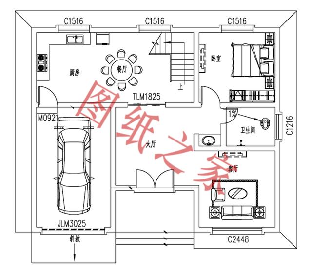 三層小別墅設計圖，外觀大氣、布局無可挑剔，經濟實惠又實用，你心動了嗎？